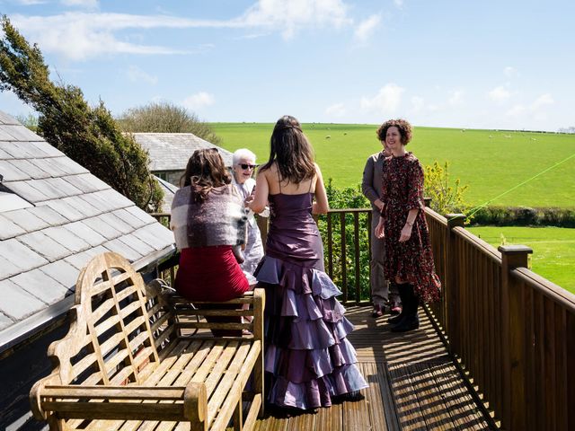 Mike and Jessica's Wedding in Looe, Cornwall 11