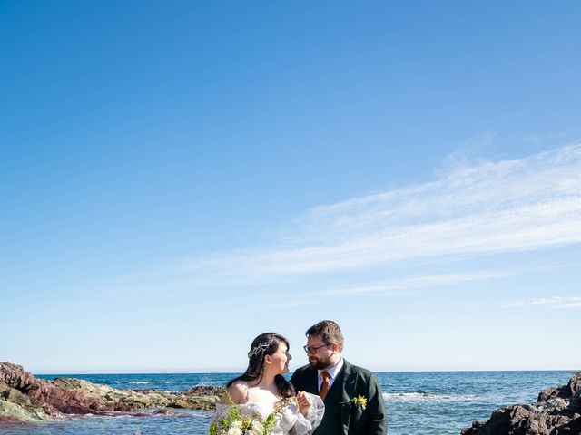 Mike and Jessica's Wedding in Looe, Cornwall 1