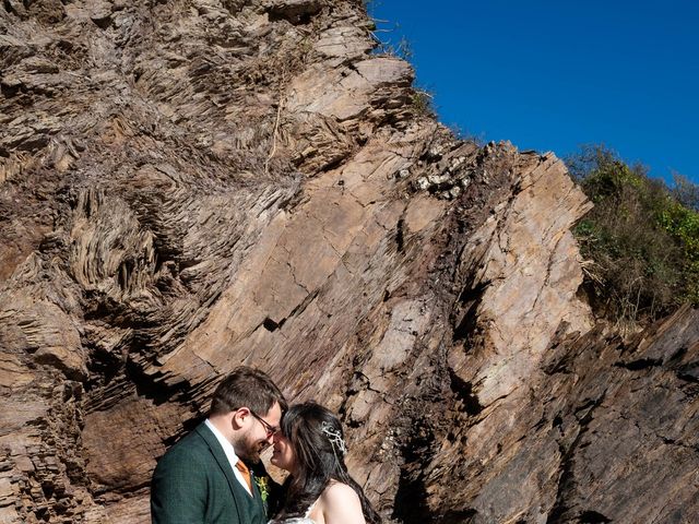 Mike and Jessica's Wedding in Looe, Cornwall 32