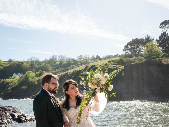 Mike and Jessica's Wedding in Looe, Cornwall 33
