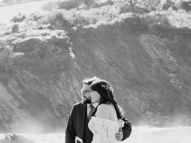 Mike and Jessica's Wedding in Looe, Cornwall 73