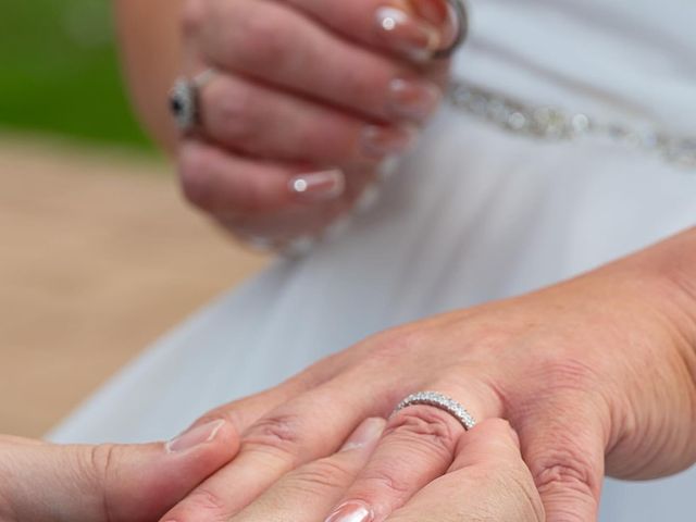 Holly and Nick's Wedding in Rutland Water, Rutland 3