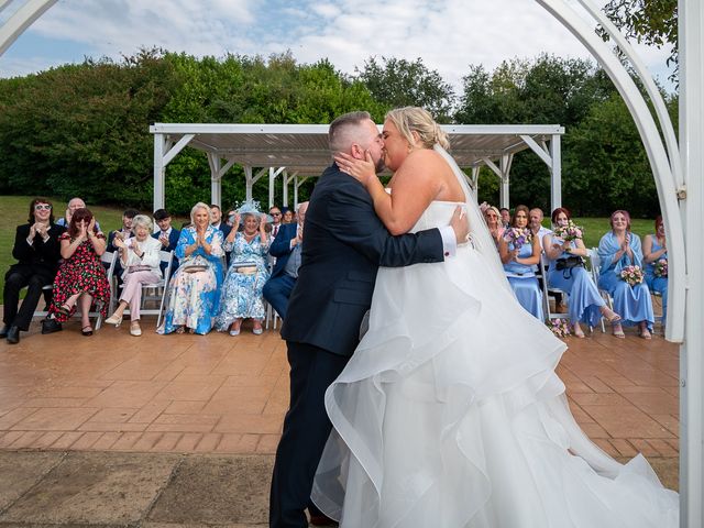 Holly and Nick's Wedding in Rutland Water, Rutland 7
