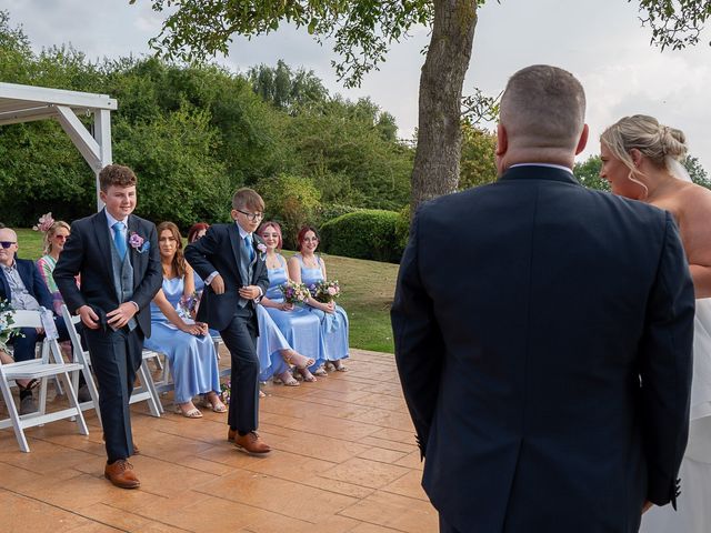 Holly and Nick's Wedding in Rutland Water, Rutland 16