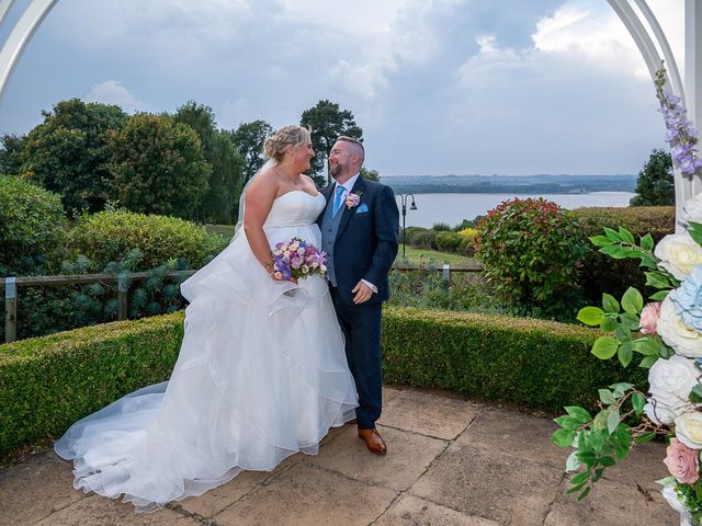 Holly and Nick's Wedding in Rutland Water, Rutland 19