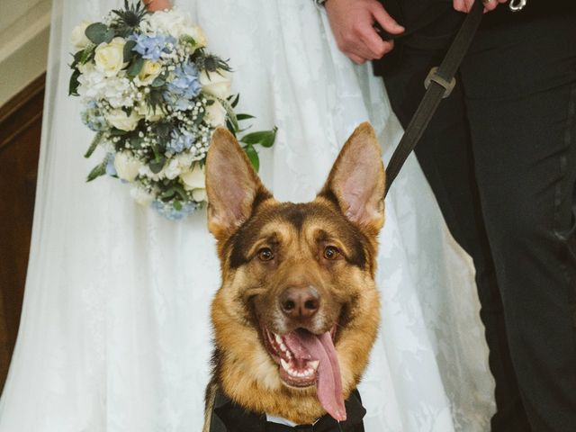 Liam and Molly's Wedding in Gosfield, Essex 8