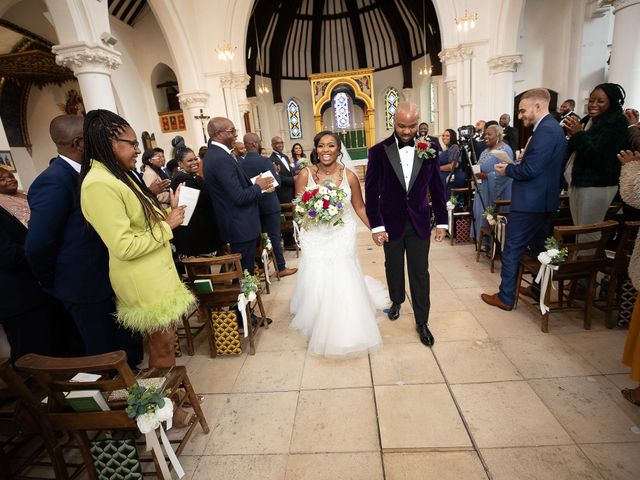Shernard and Cherelle&apos;s Wedding in London - East, East London 20