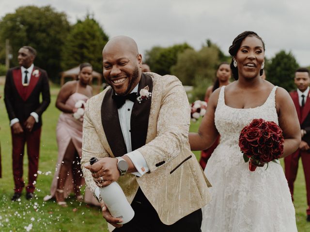 Okia and Carla&apos;s Wedding in Westerham, Kent 7
