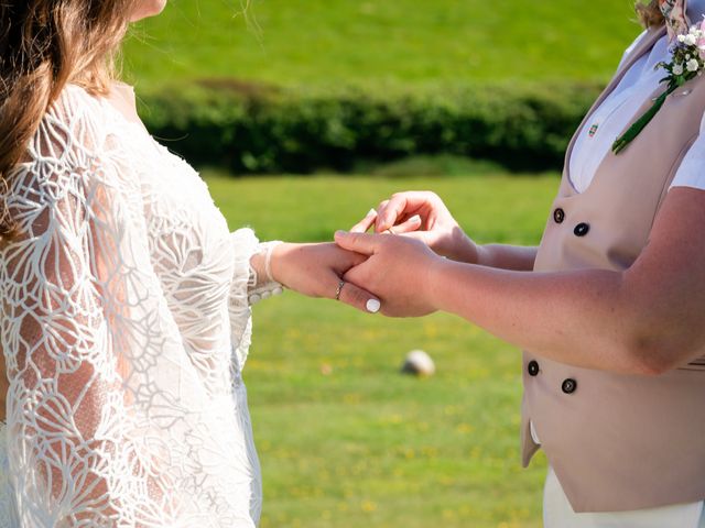 Hannah and Katie&apos;s Wedding in Looe, Cornwall 14