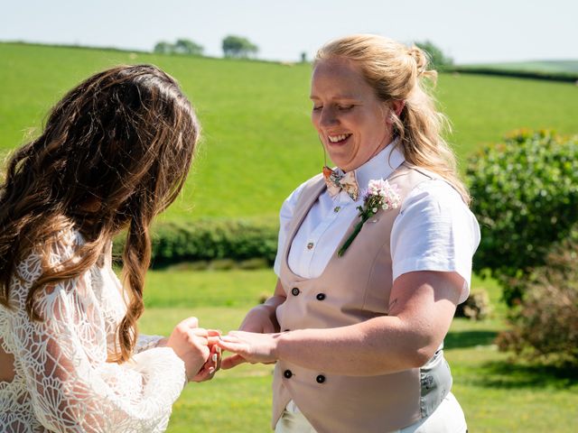 Hannah and Katie&apos;s Wedding in Looe, Cornwall 15