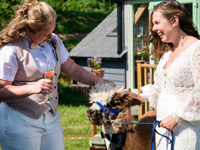 Hannah and Katie&apos;s Wedding in Looe, Cornwall 18