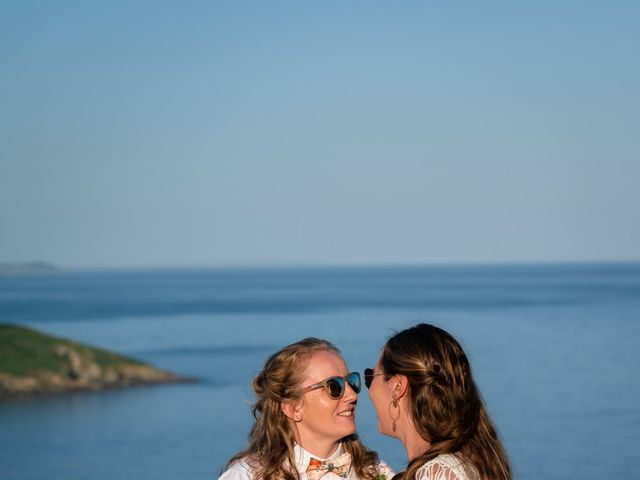 Hannah and Katie&apos;s Wedding in Looe, Cornwall 26