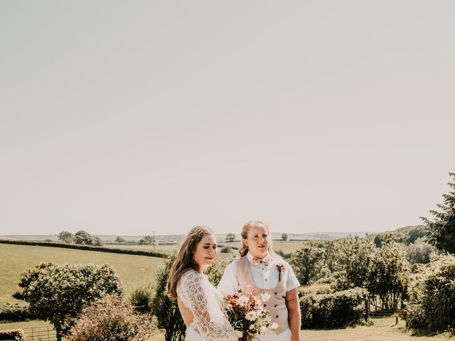 Hannah and Katie&apos;s Wedding in Looe, Cornwall 49