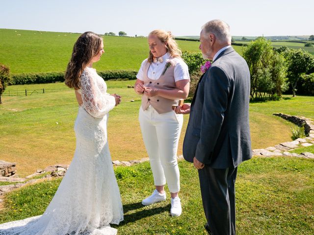 Hannah and Katie&apos;s Wedding in Looe, Cornwall 52