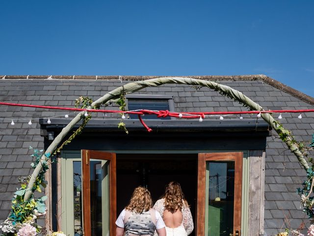 Hannah and Katie&apos;s Wedding in Looe, Cornwall 54