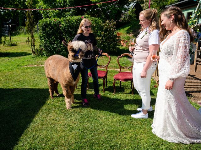 Hannah and Katie&apos;s Wedding in Looe, Cornwall 60