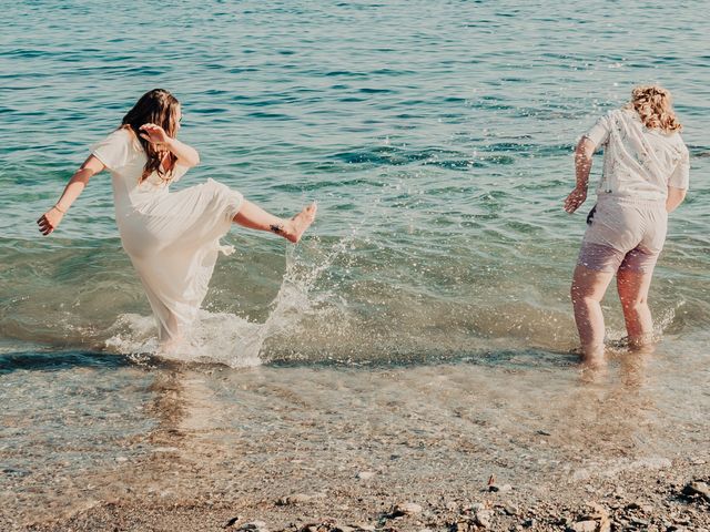 Hannah and Katie&apos;s Wedding in Looe, Cornwall 70