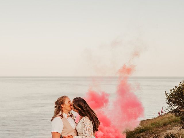 Hannah and Katie&apos;s Wedding in Looe, Cornwall 78