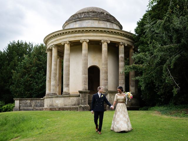 Will and Rebecca's Wedding in Stowe, Buckinghamshire 80