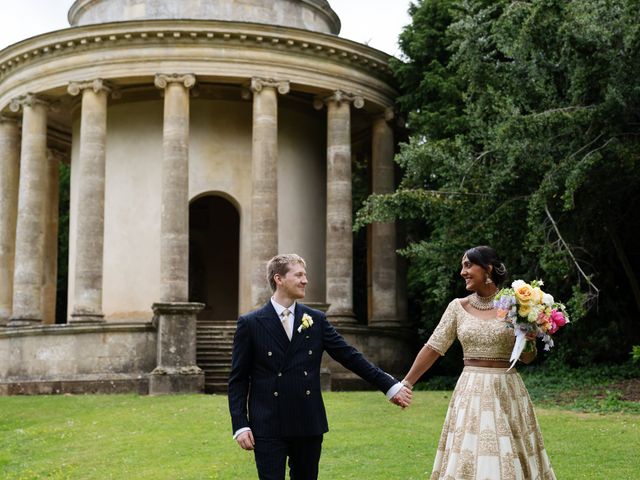 Will and Rebecca's Wedding in Stowe, Buckinghamshire 81
