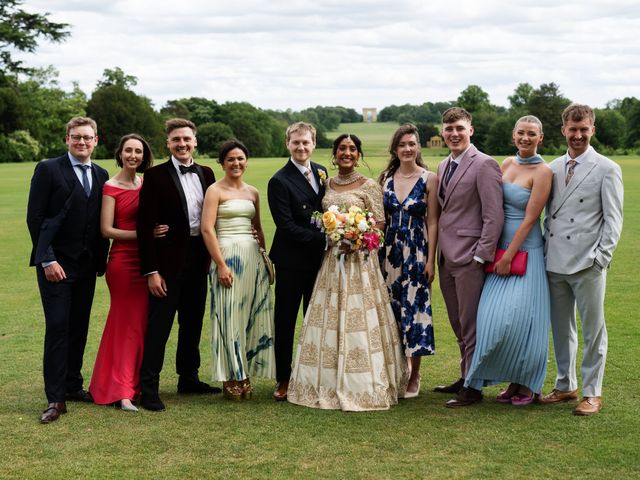 Will and Rebecca's Wedding in Stowe, Buckinghamshire 100