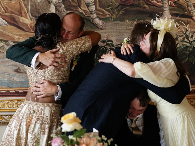 Will and Rebecca's Wedding in Stowe, Buckinghamshire 140