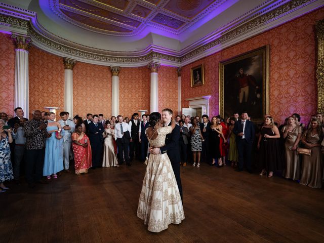 Will and Rebecca's Wedding in Stowe, Buckinghamshire 146