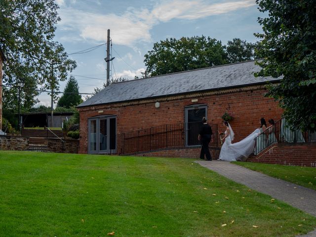 Gayle and Ben's Wedding in Northampton, Northamptonshire 26
