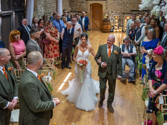 Gayle and Ben's Wedding in Northampton, Northamptonshire 30