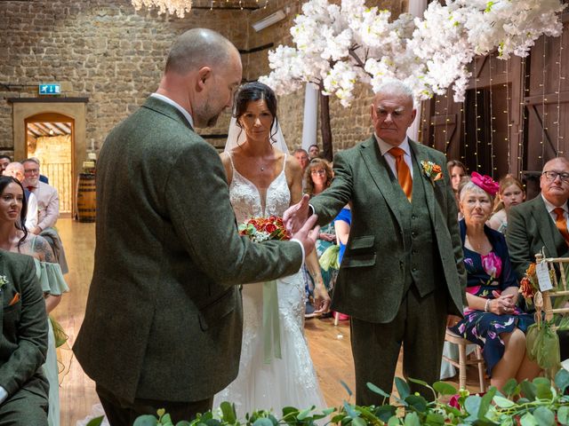 Gayle and Ben's Wedding in Northampton, Northamptonshire 33