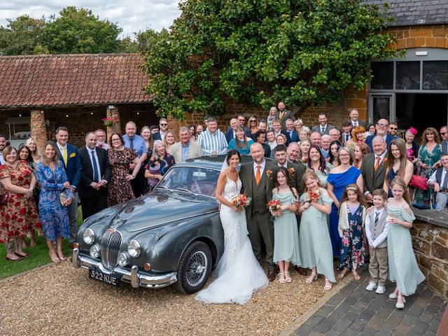 Gayle and Ben's Wedding in Northampton, Northamptonshire 47