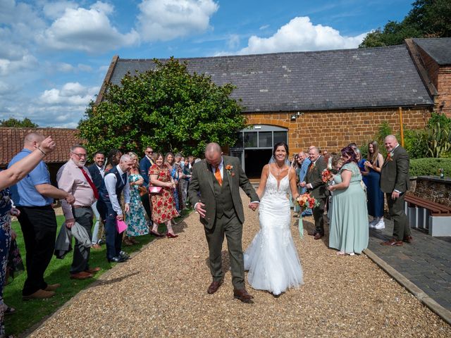 Gayle and Ben's Wedding in Northampton, Northamptonshire 52
