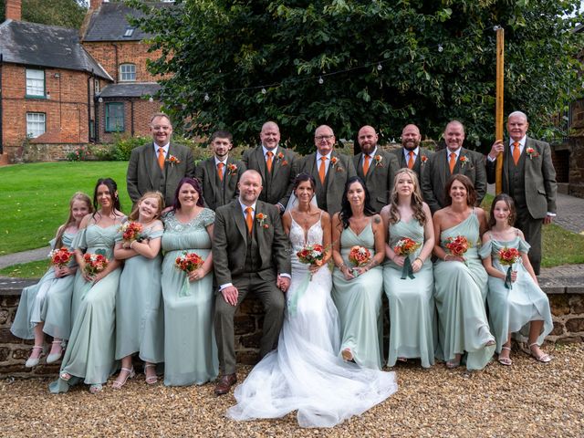 Gayle and Ben's Wedding in Northampton, Northamptonshire 53
