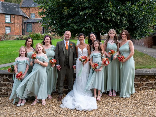 Gayle and Ben's Wedding in Northampton, Northamptonshire 54