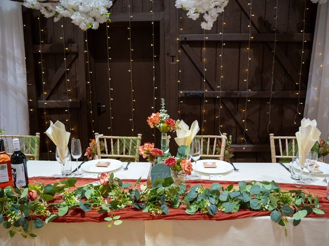 Gayle and Ben's Wedding in Northampton, Northamptonshire 81