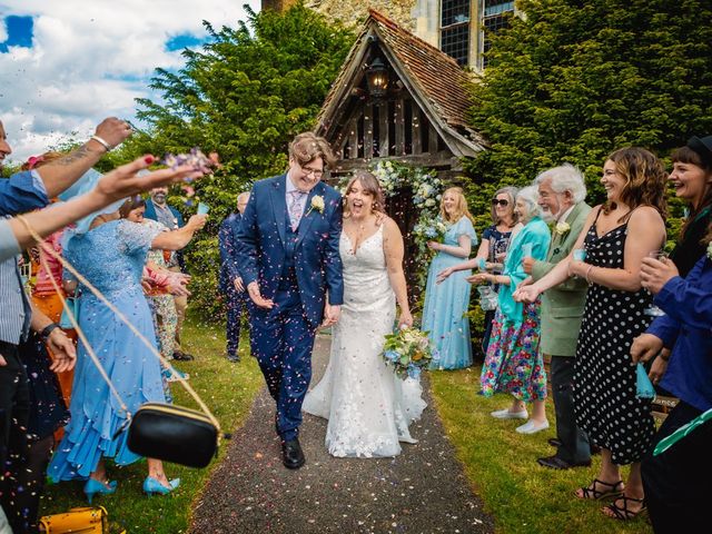 Toby and Jessica&apos;s Wedding in Ashford, Kent 16