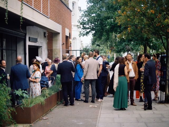 Daryl and Emily&apos;s Wedding in Hackney, East London 18