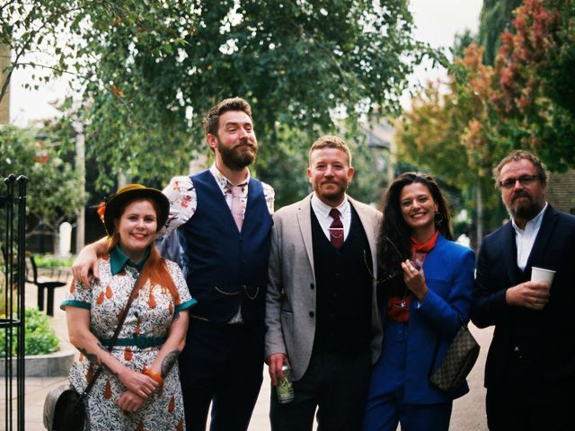 Daryl and Emily&apos;s Wedding in Hackney, East London 31