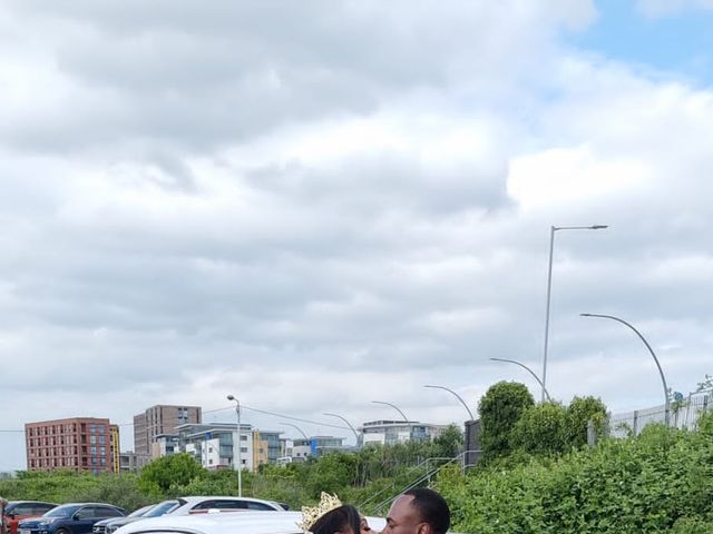 Dwain Douglas and Sanique Douglas's Wedding in London - East, East London 1