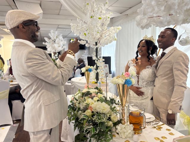 Dwain Douglas and Sanique Douglas's Wedding in London - East, East London 3