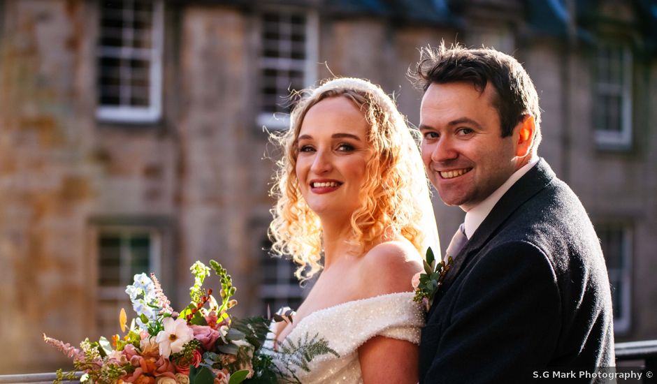 John and Rosie's Wedding in Edinburgh, Lothian & Borders