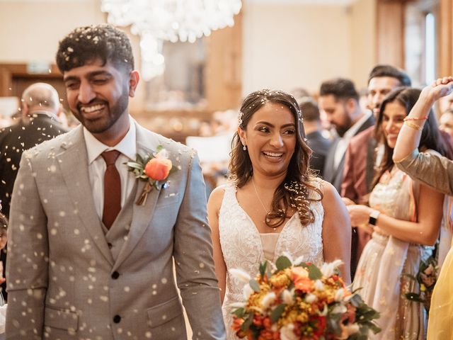 Manvir and Grishma&apos;s Wedding in Lower Froyle, Hampshire 56