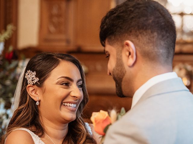 Manvir and Grishma&apos;s Wedding in Lower Froyle, Hampshire 62