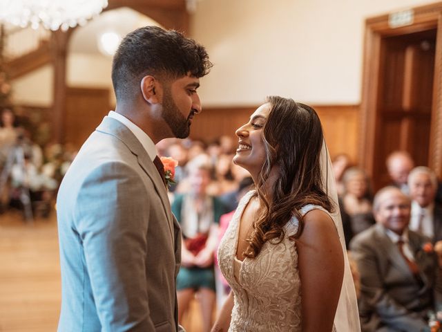 Manvir and Grishma&apos;s Wedding in Lower Froyle, Hampshire 67