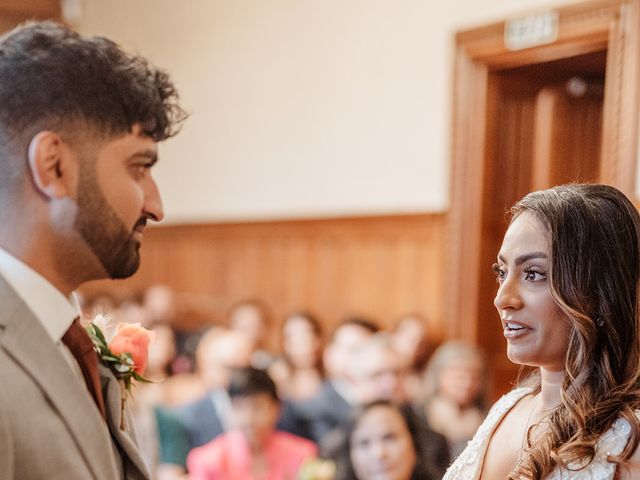 Manvir and Grishma&apos;s Wedding in Lower Froyle, Hampshire 70