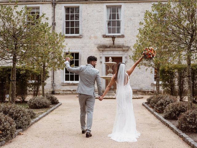 Manvir and Grishma&apos;s Wedding in Lower Froyle, Hampshire 83