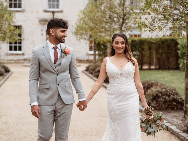 Manvir and Grishma&apos;s Wedding in Lower Froyle, Hampshire 89