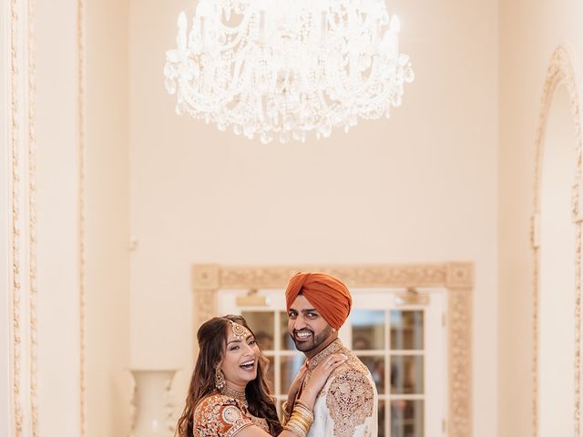 Manvir and Grishma&apos;s Wedding in Lower Froyle, Hampshire 90