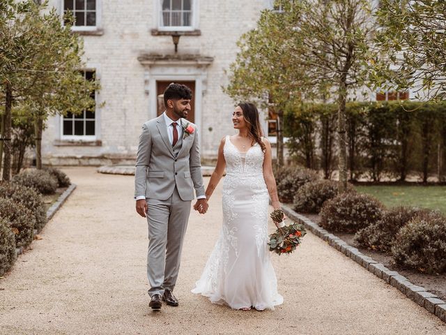 Manvir and Grishma&apos;s Wedding in Lower Froyle, Hampshire 91