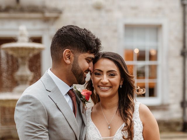 Manvir and Grishma&apos;s Wedding in Lower Froyle, Hampshire 107